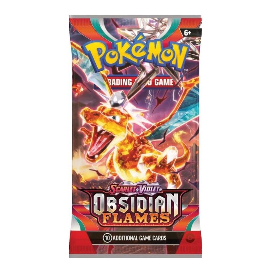 Pokémon TCG: Scarlet & Violet-Obsidian Flames Booster Pack (10 Cards)