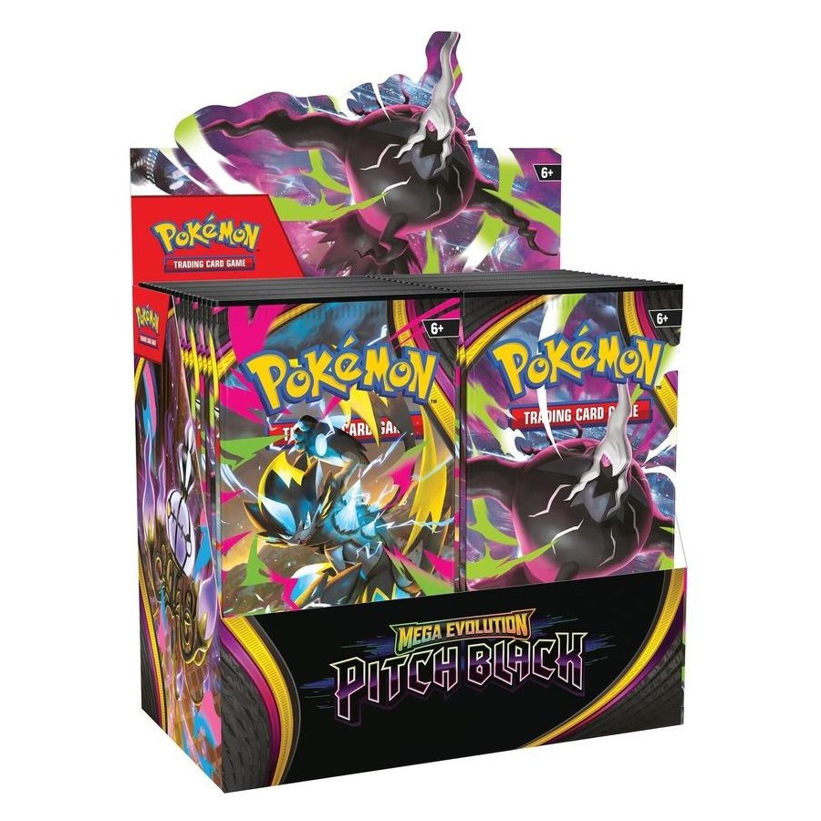 Pokémon TCG: Mega Evolution-Pitch Black Booster Display Box (36 Packs)