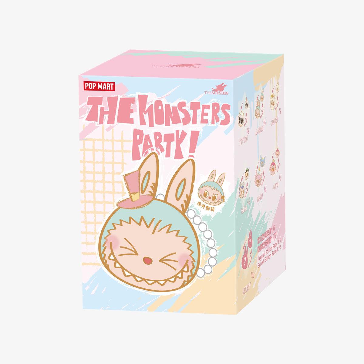 THE MONSTERS LABUBU Party Series-Reversible Plush