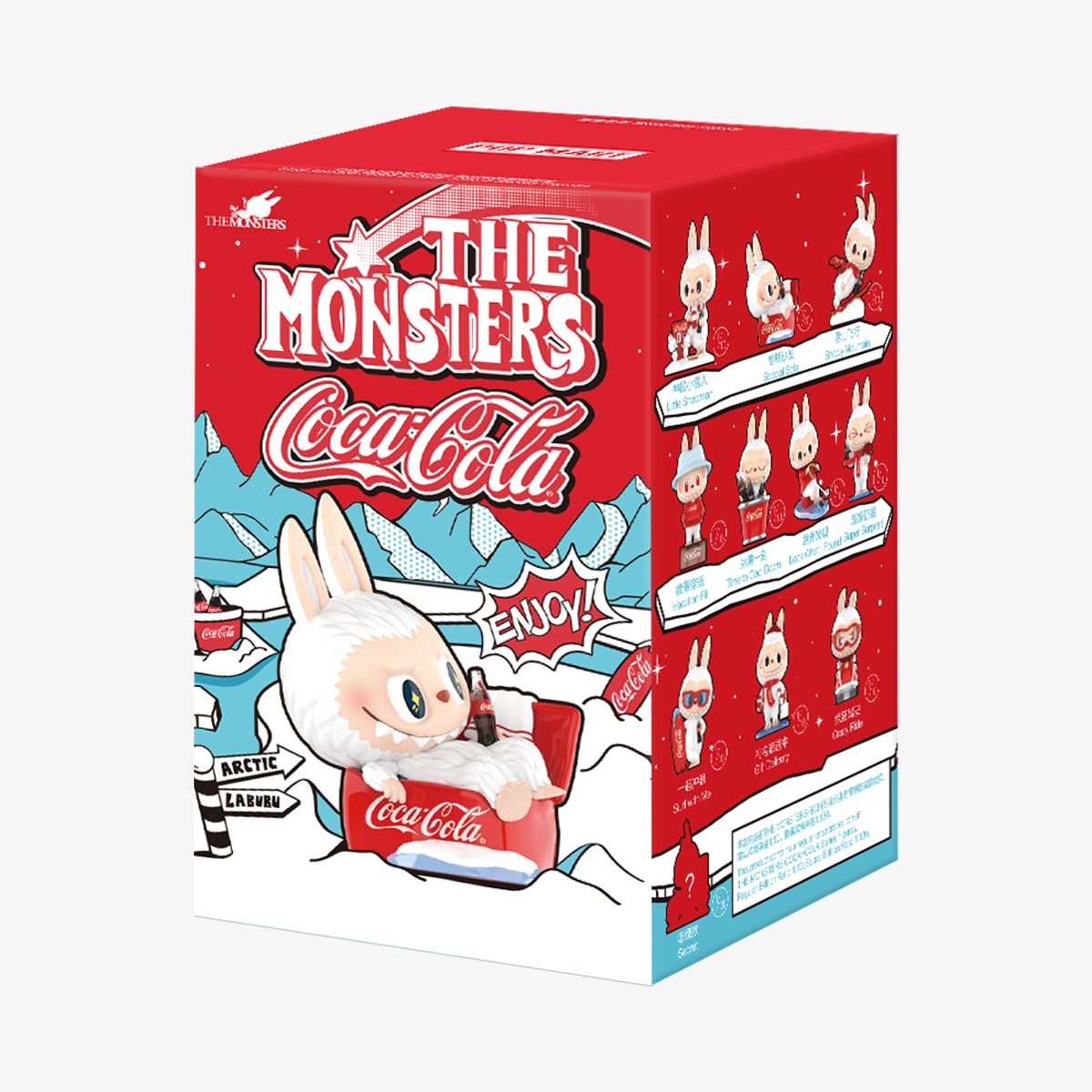THE MONSTERS LABUBU COCA-COLA Series Figures