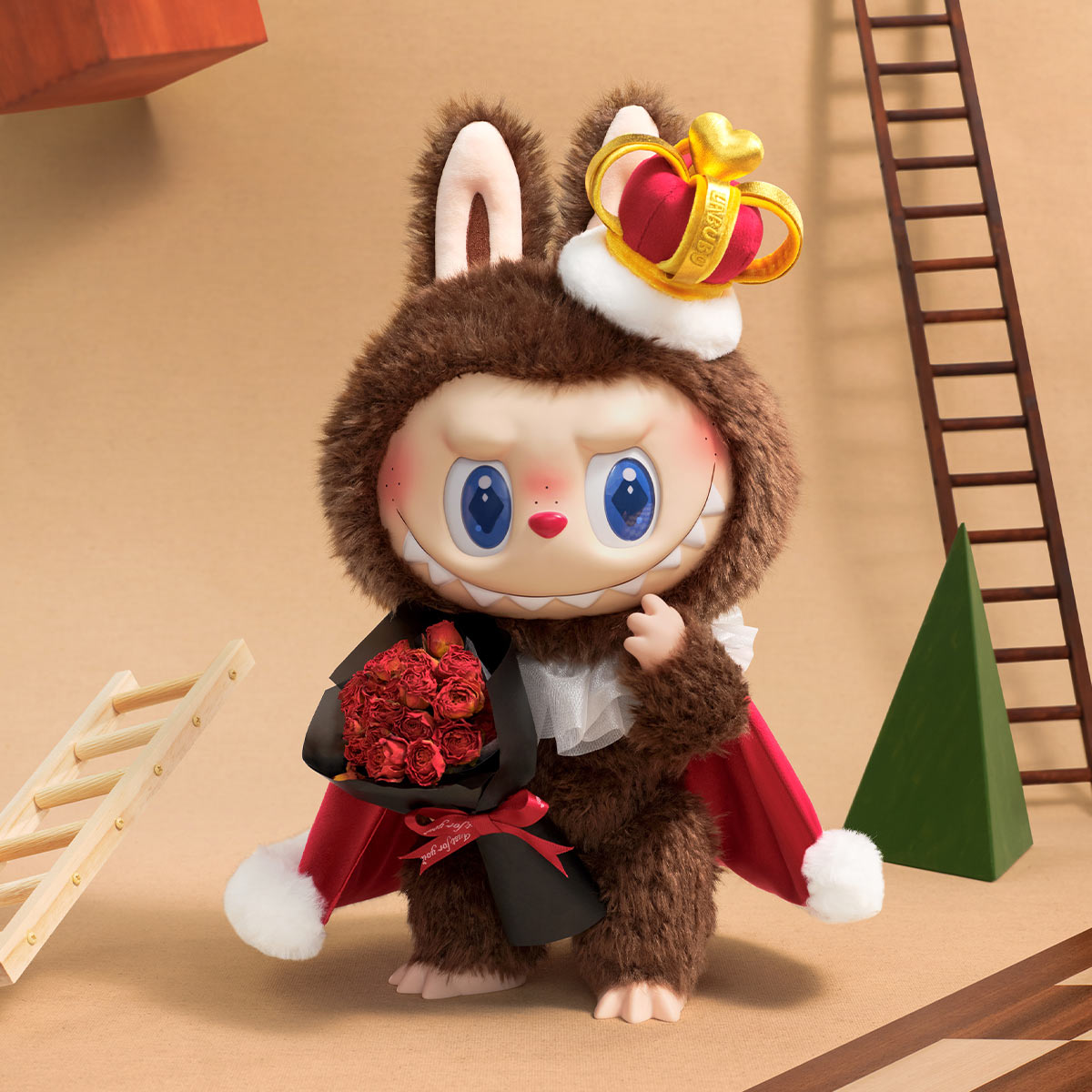 THE MONSTERS LABUBU Let's Checkmate Series-Vinyl Plush Doll