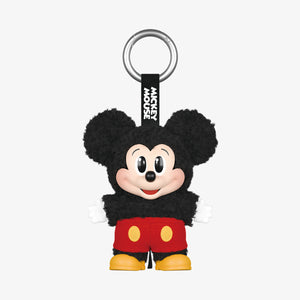 Mickey Mouse cute keychain figure from POP MART, made of PVC, height 14-15cm, ideal for collectors.