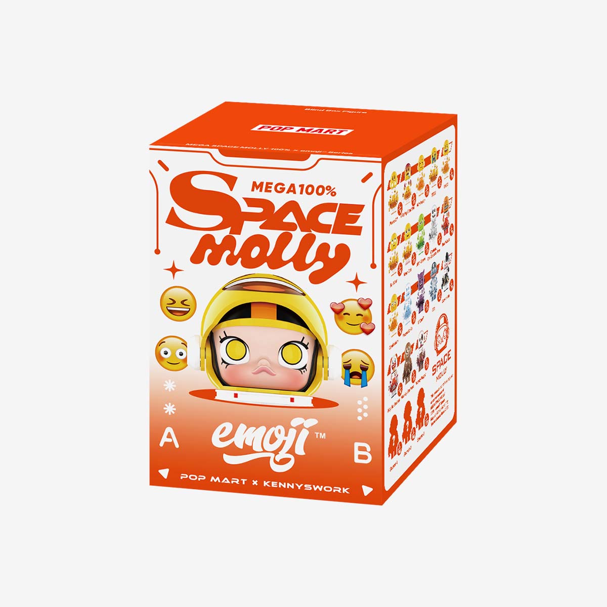 MEGA SPACE MOLLY 100% × emoji? Series