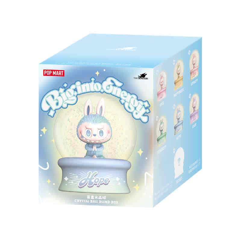 THE MONSTERS LABUBU Big into Energy Series-Crystal Ball Blind Box