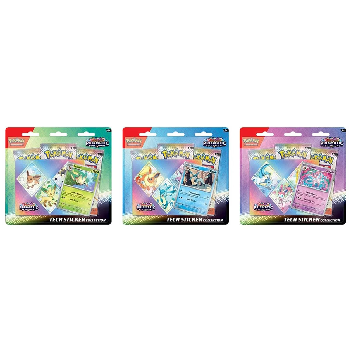 Pokémon TCG: Scarlet & Violet-Prismatic Evolutions Tech Sticker Collection