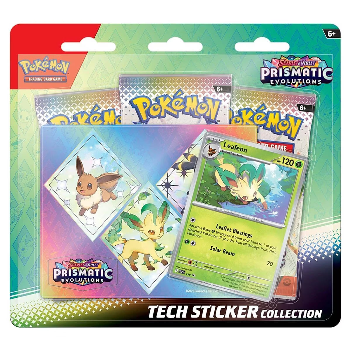 Pokémon TCG: Scarlet & Violet-Prismatic Evolutions Tech Sticker Collection