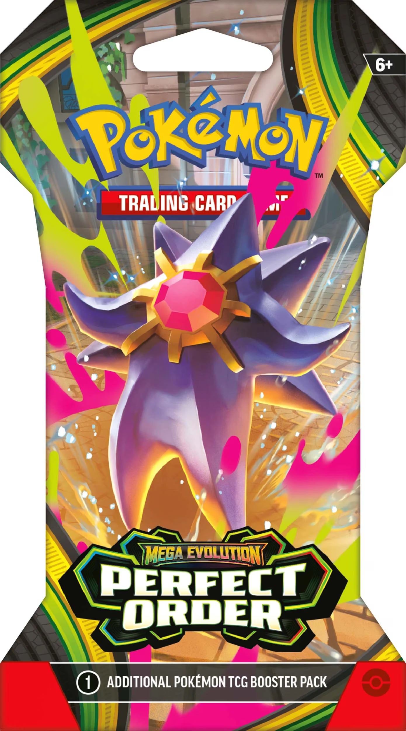 Pokémon TCG: Mega Evolution-Perfect Order Sleeved Booster Pack (10 Cards)