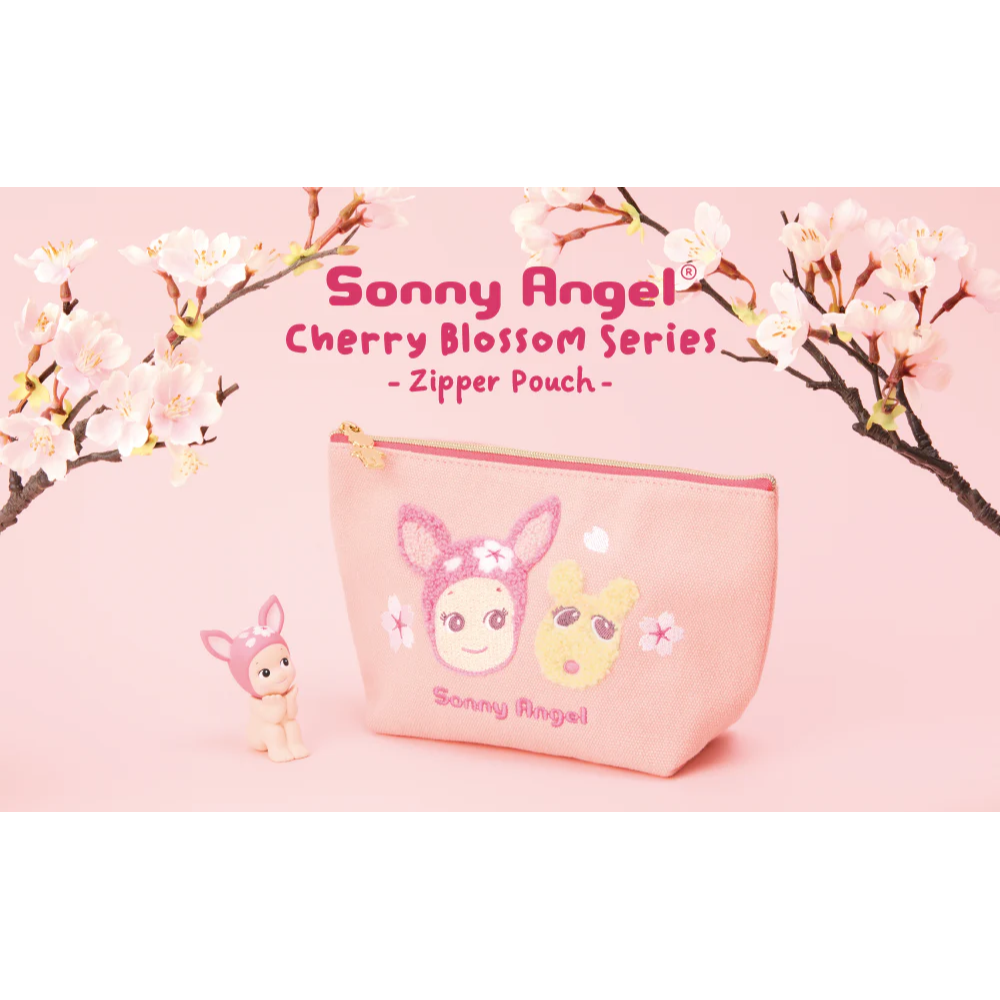 SONNY ANGEL Cherry Blossom Series Zipper Pouch