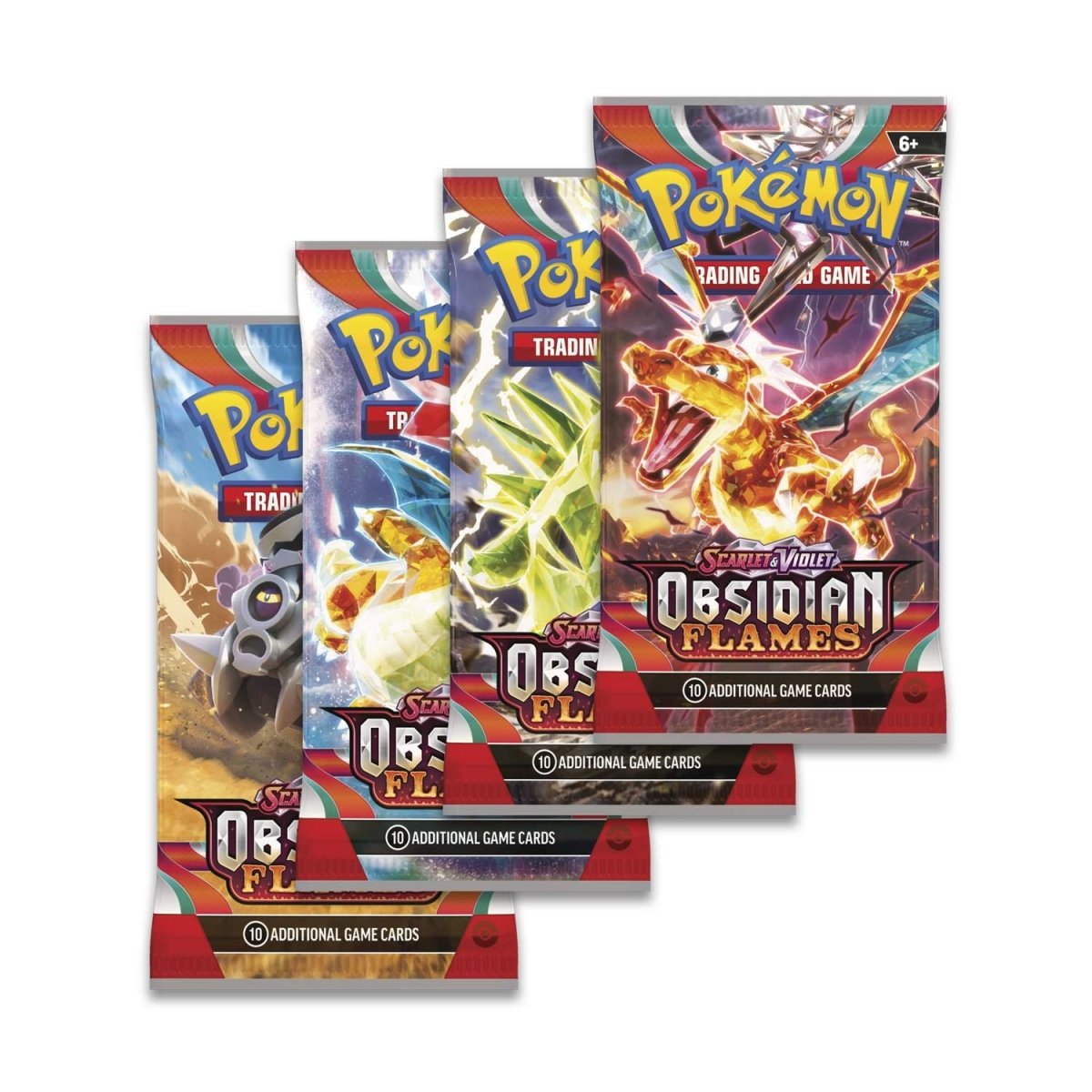 Pokémon TCG: Scarlet & Violet-Obsidian Flames Booster Pack (10 Cards)