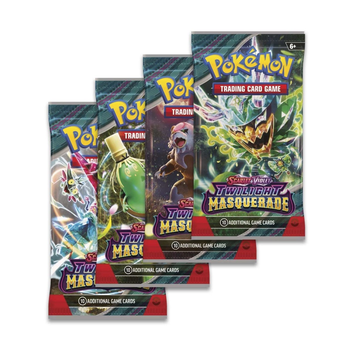 Pokémon TCG: Scarlet & Violet-Twilight Masquerade Booster Pack (10 Cards)