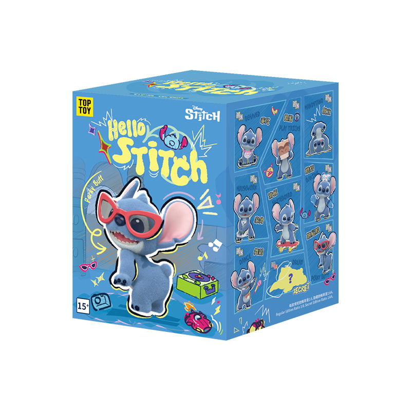 TOPTOY Disney Stitch HELLO Stitch Series Figures Blind Box