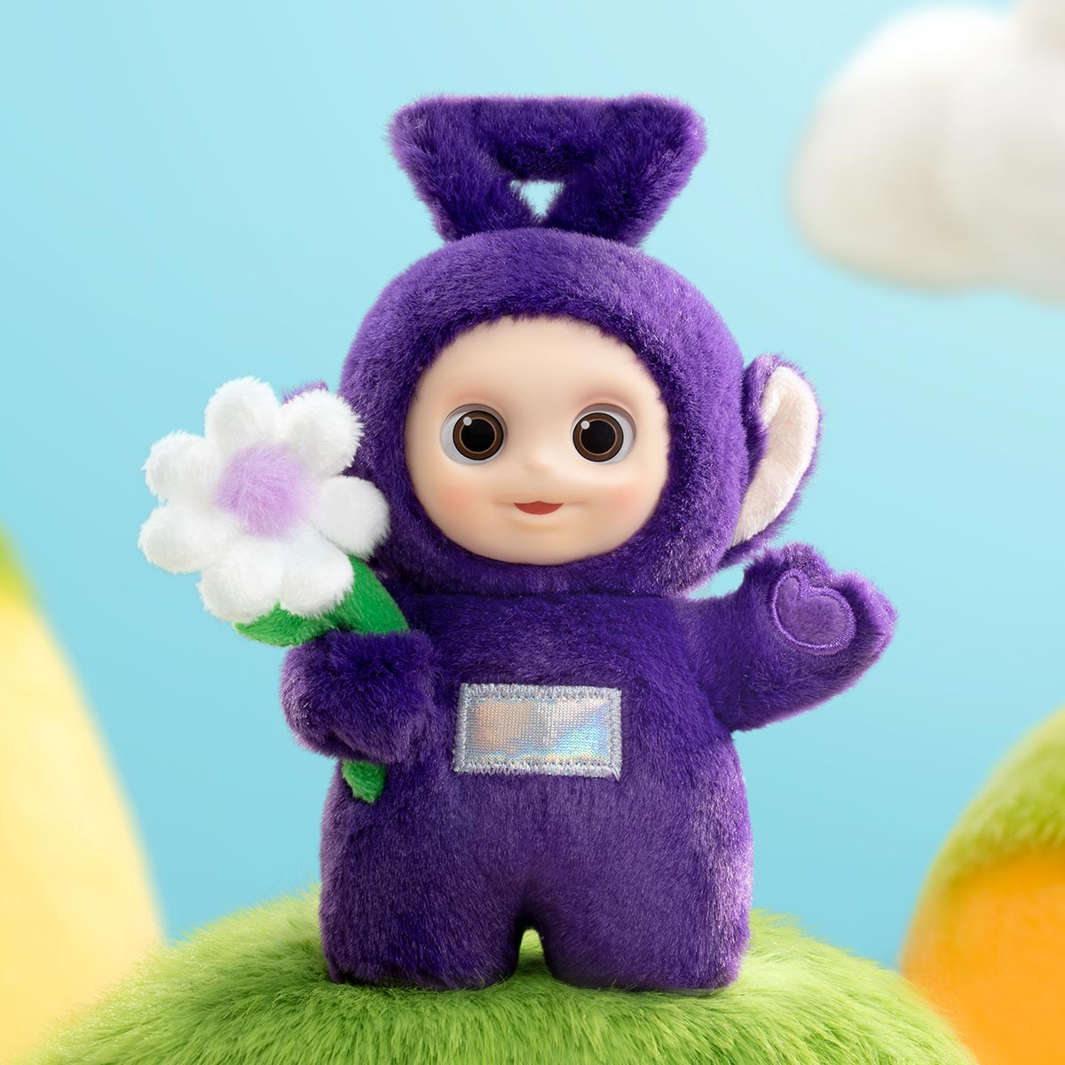 picture of purple teletubbies