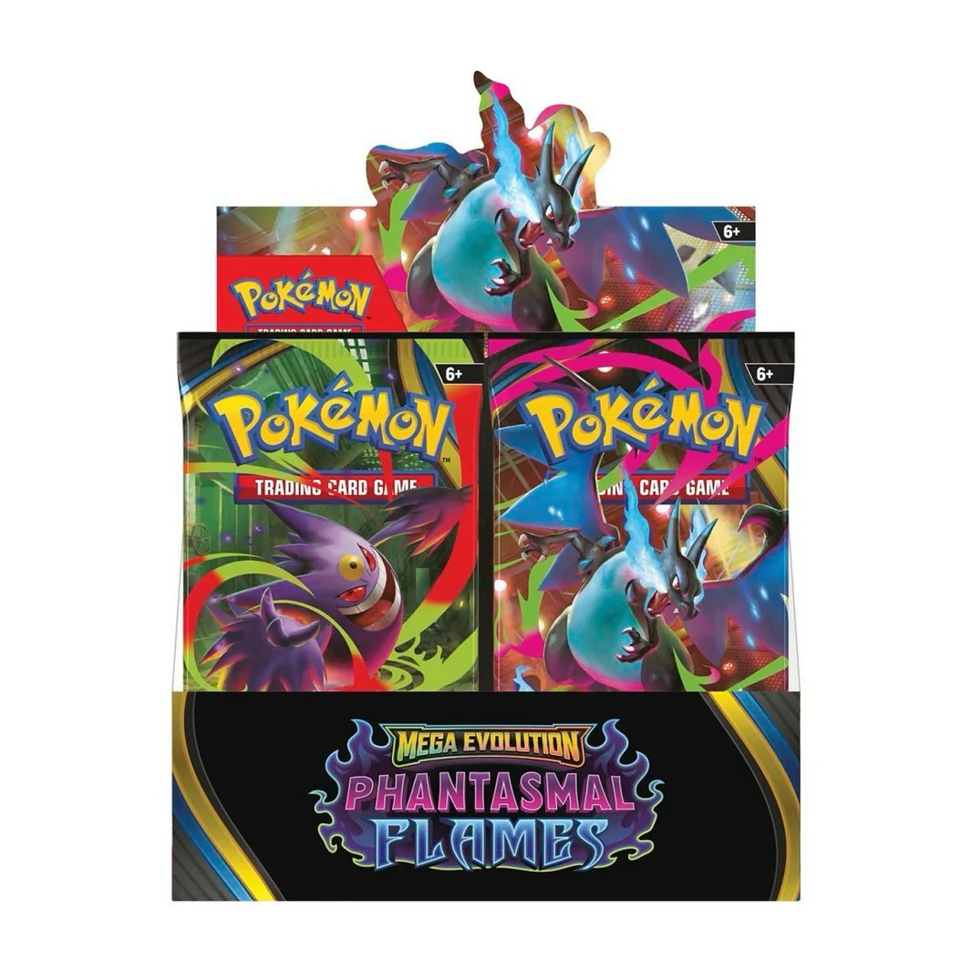 Pokemon TCG: Mega Evolutions Phantasmal Flames Booster Box