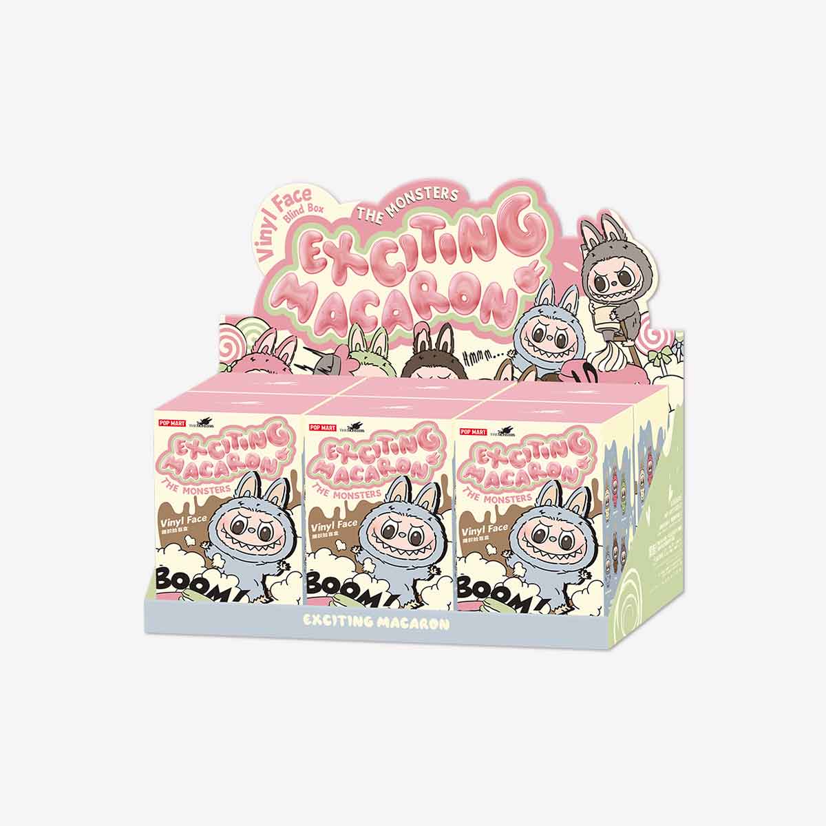 THE MONSTERS LABUBU - Exciting Macaron Vinyl Face Blind Box