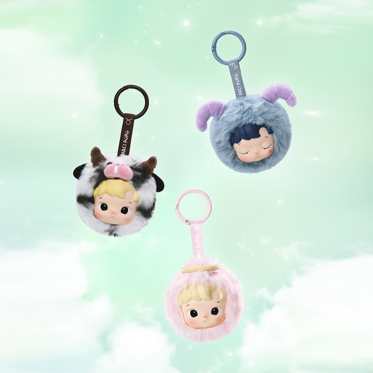 キーホルダー・アクリルキーホルダー HACIPUPU The Constellation Series-Vinyl HACIPUPU The Constellation Series-Vinyl Plush Blind Box