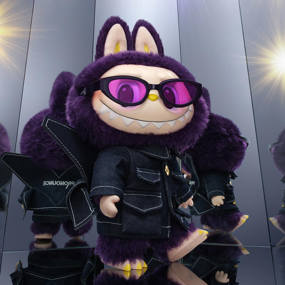 ぬいぐるみ Labubu x Pronounce Wings of Fantasy LABUBU × PRONOUNCE - WINGS OF FANTASY Vinyl Plush Doll - POP