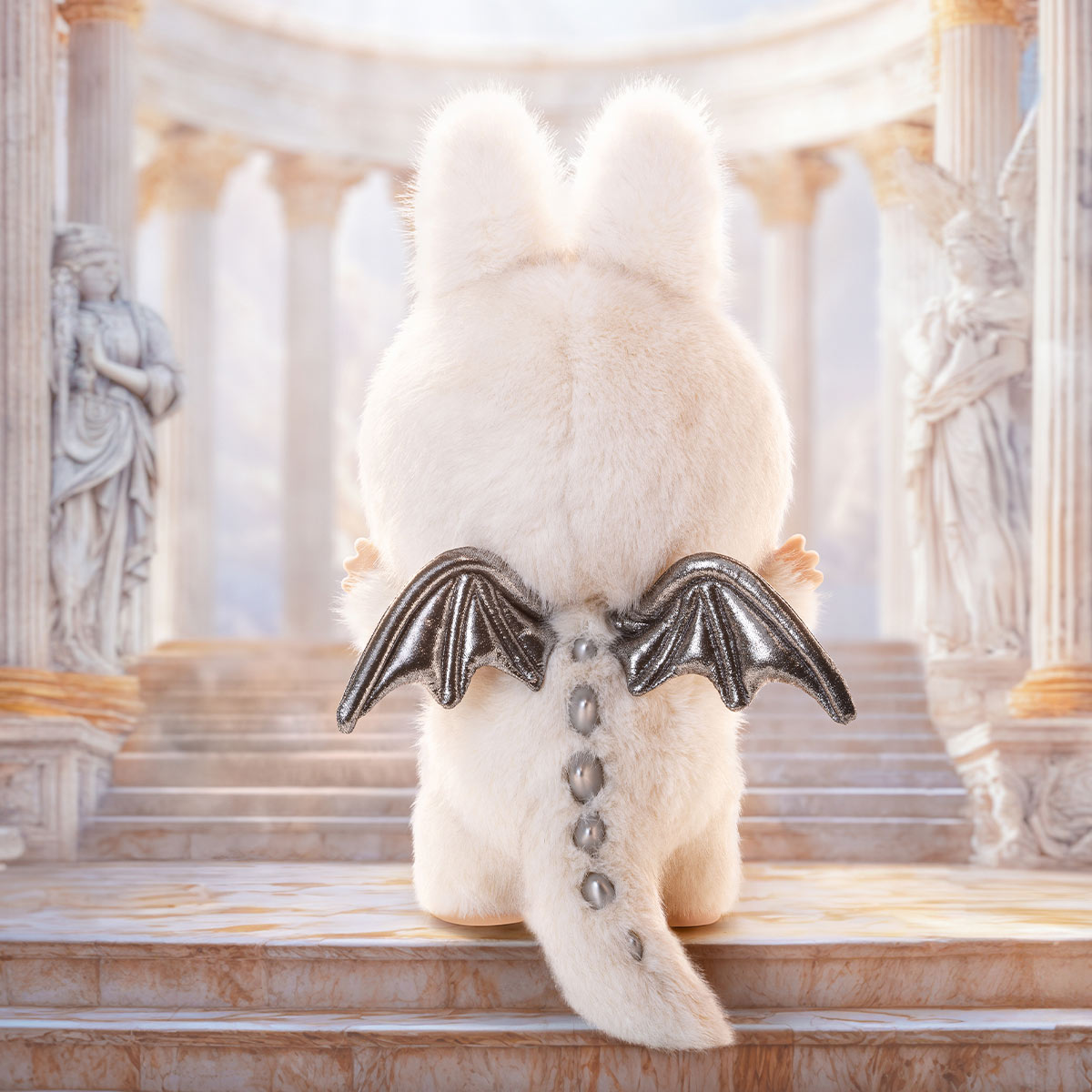 ぬいぐるみ Labubu ANGEL IN CLOUDS POP MART 正規品保証 THE MONSTERS ANGEL IN CLOUDS エンジェル