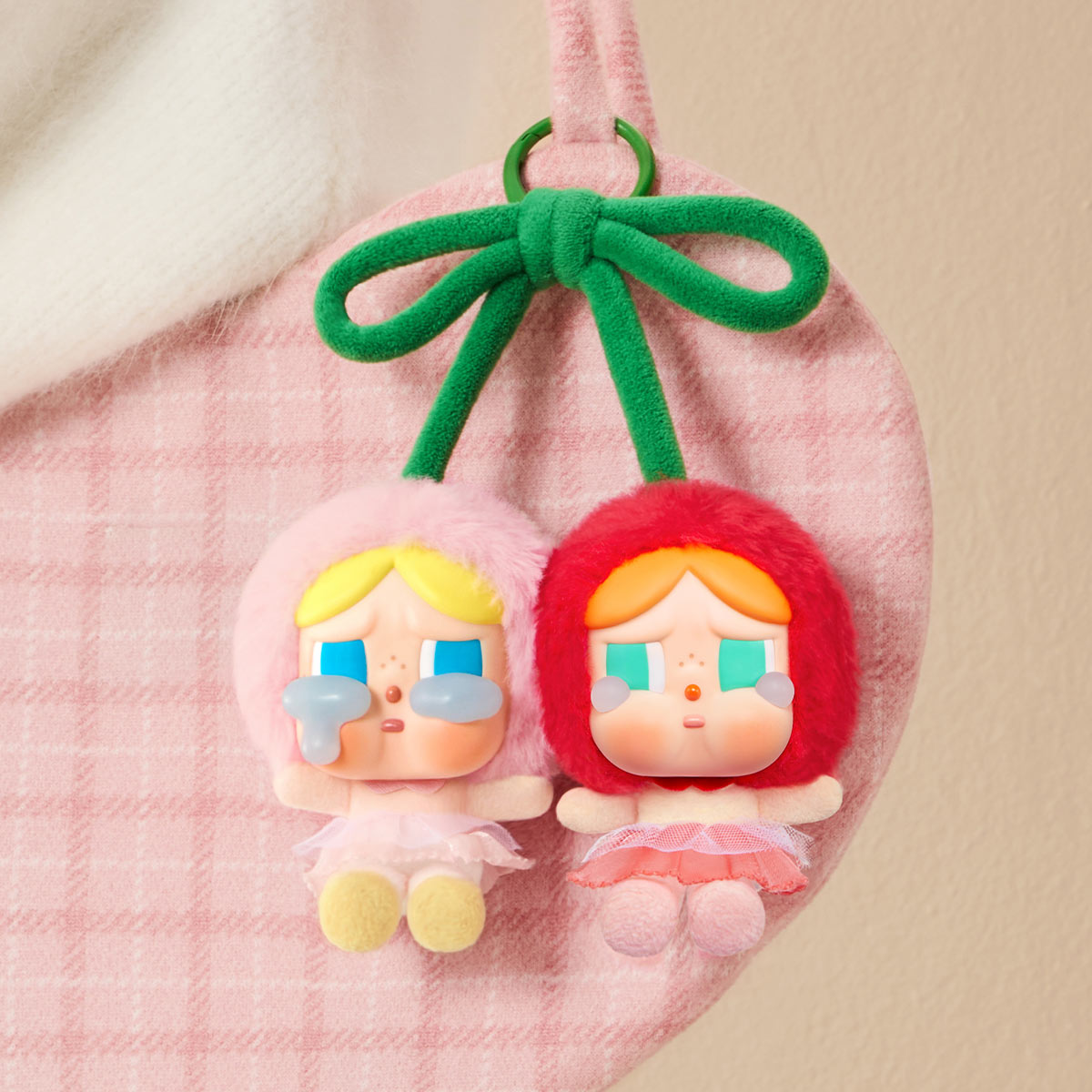 【正規品】購入証明シールCry baby cherry CRYBABY Crying For Love Series-Vinyl Plush Hanging Card