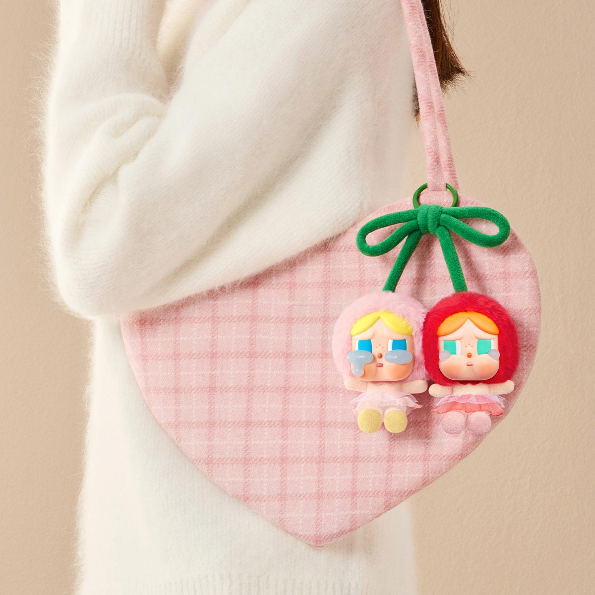 【正規品】購入証明シールCry baby cherry CRYBABY Crying For Love Series-Vinyl Plush Hanging Card