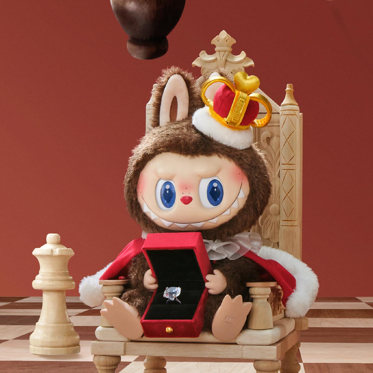 Pop Mart Labubu The Monsters Let's Checkmate Series Vinyl