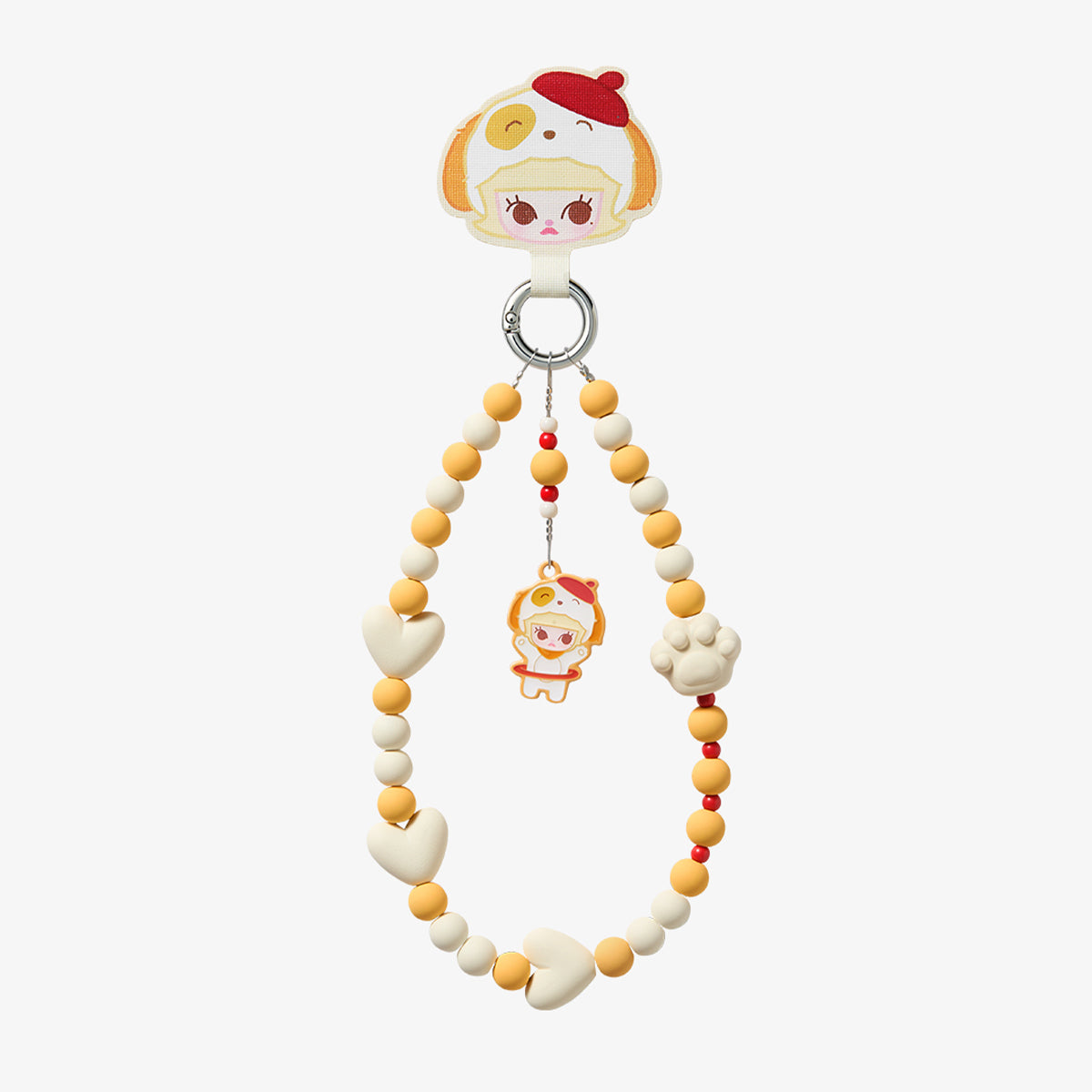 POP BEAN Pajama Party mobile phone chain