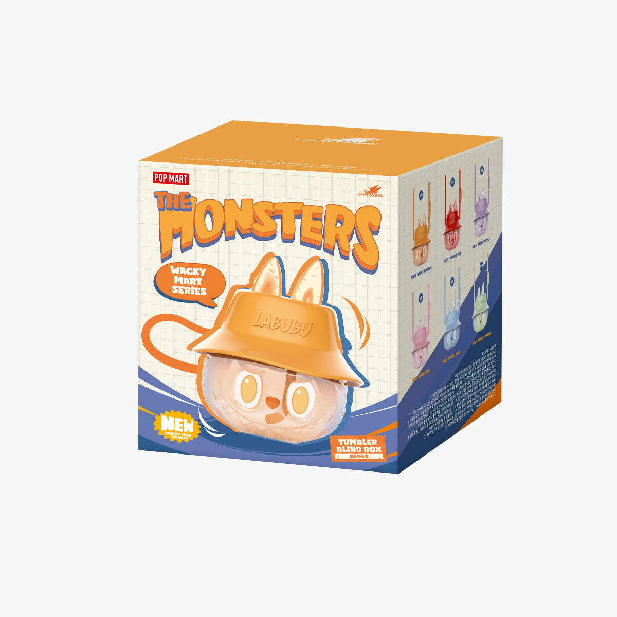 Pop Mart Labubu The Monsters Wacky Mart Series Tumbler Blind