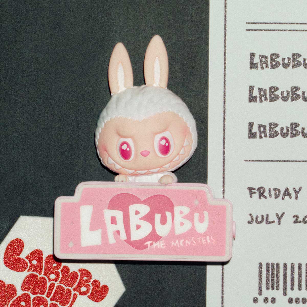THE MONSTERS LABUBU Wacky Mart Series-Fridge Magnet Blind Box