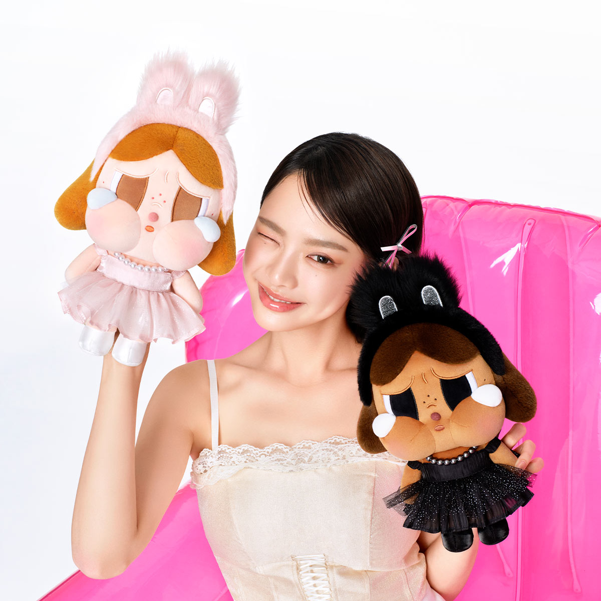 CRYBABY SHINY SHINY SERIES-Plush Doll (Pink) (Black Friday Sale