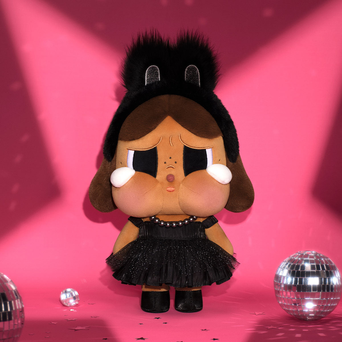 CRYBABY SHINY SHINY SERIES-Plush Doll (Black)