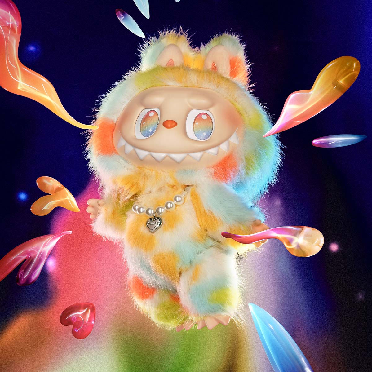 ぬいぐるみ Big into Energy ROCK THE UNIVERSE Labubu THE MONSTERS Big into Energy Series-ROCK THE UNIVERSE Vinyl