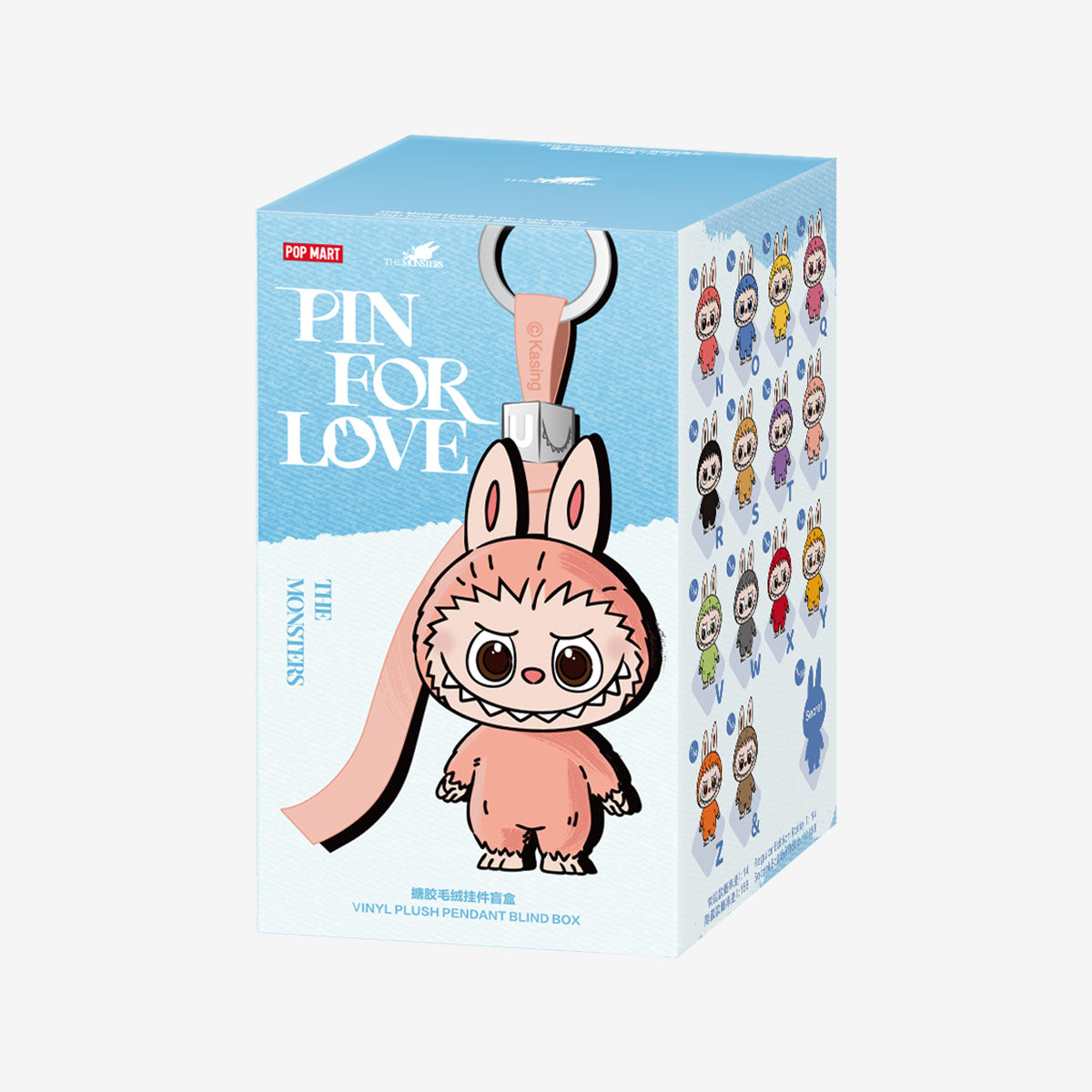 THE MONSTERS LABUBU PIN FOR LOVE SERIES-Vinyl Plush Pendant