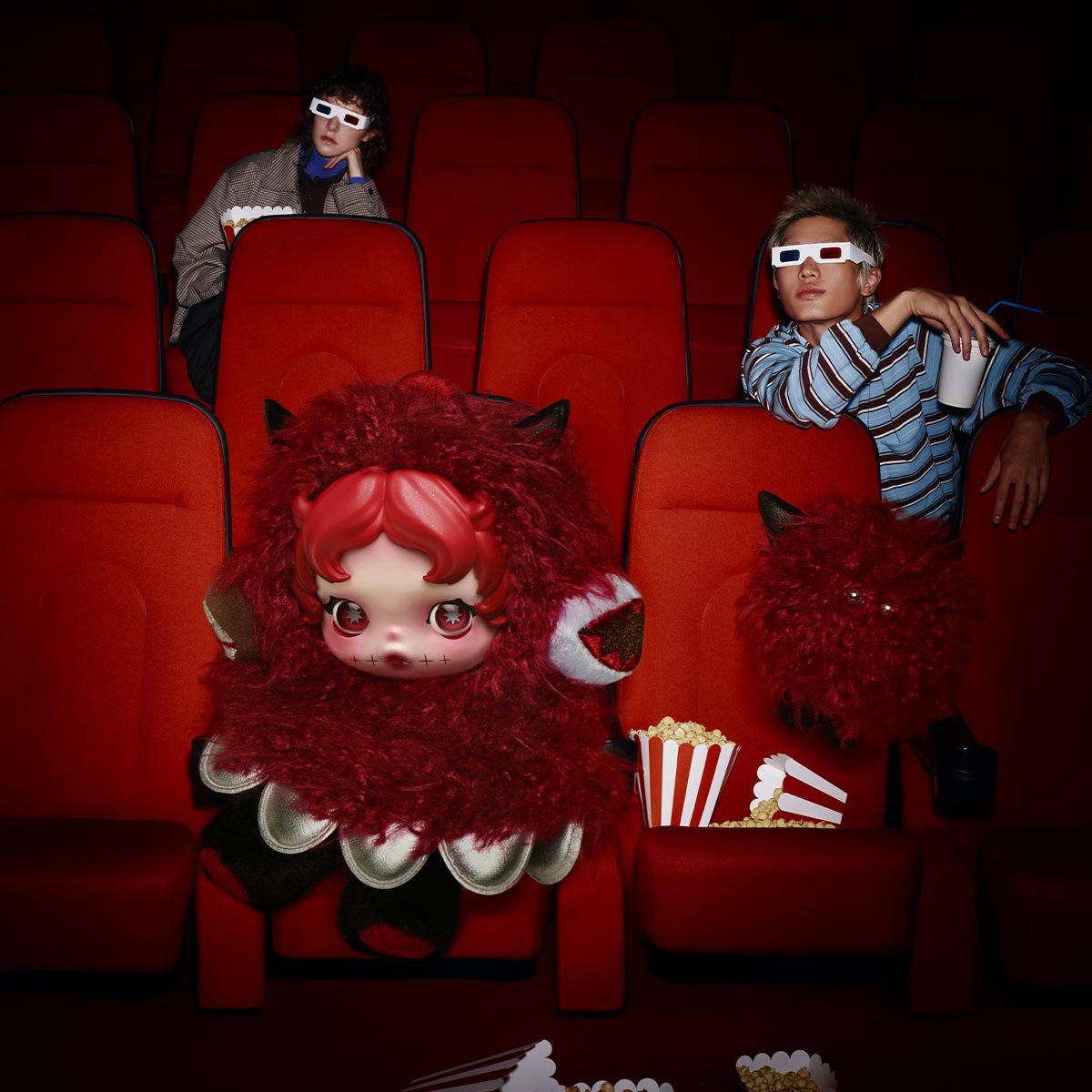 SKULLPANDA You Found Me! Series Plush Doll Pendant – VALOR HYPE