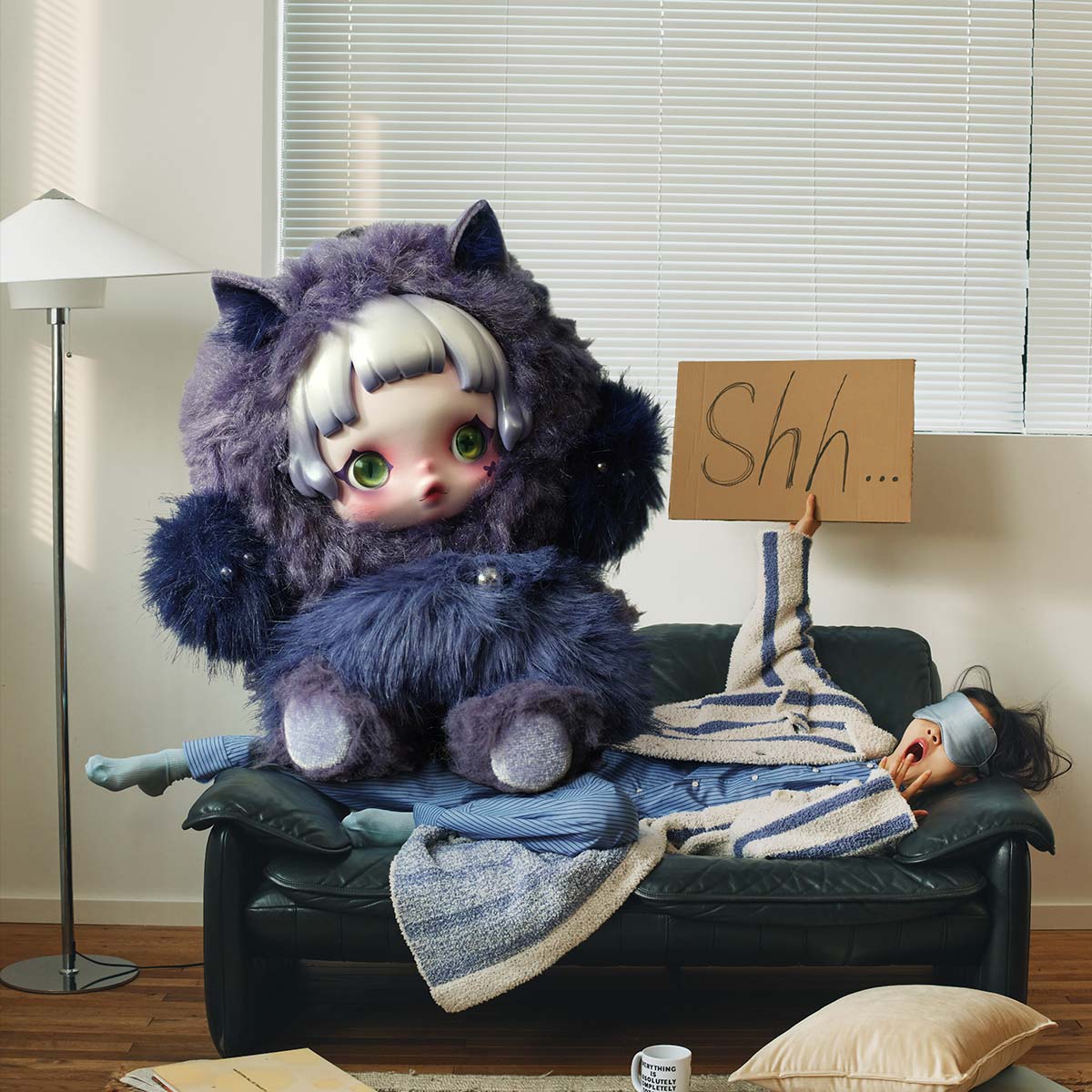 スカルパンダYou Found Me Darkness xスワロフスキー SKULLPANDAYou Found Me Darkness xスワロフスキー