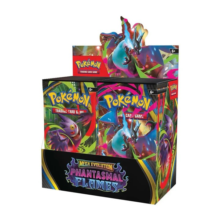 Pokemon TCG: Mega Evolutions Phantasmal Flames Booster Box