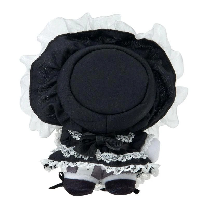 SANRIO Hello Kitty Lolita Black Version Mascot with Carabiner Holder Keychain