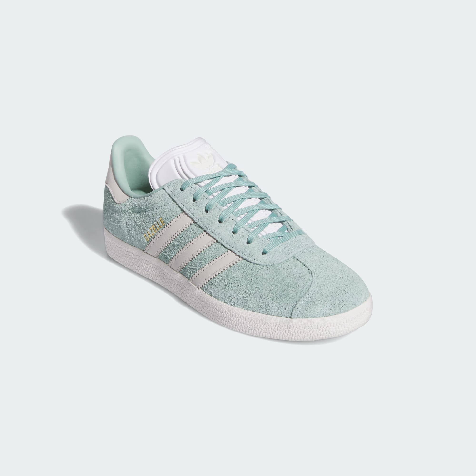 adidas Gazelle Hazy Green Off White Cloud White (Women's)