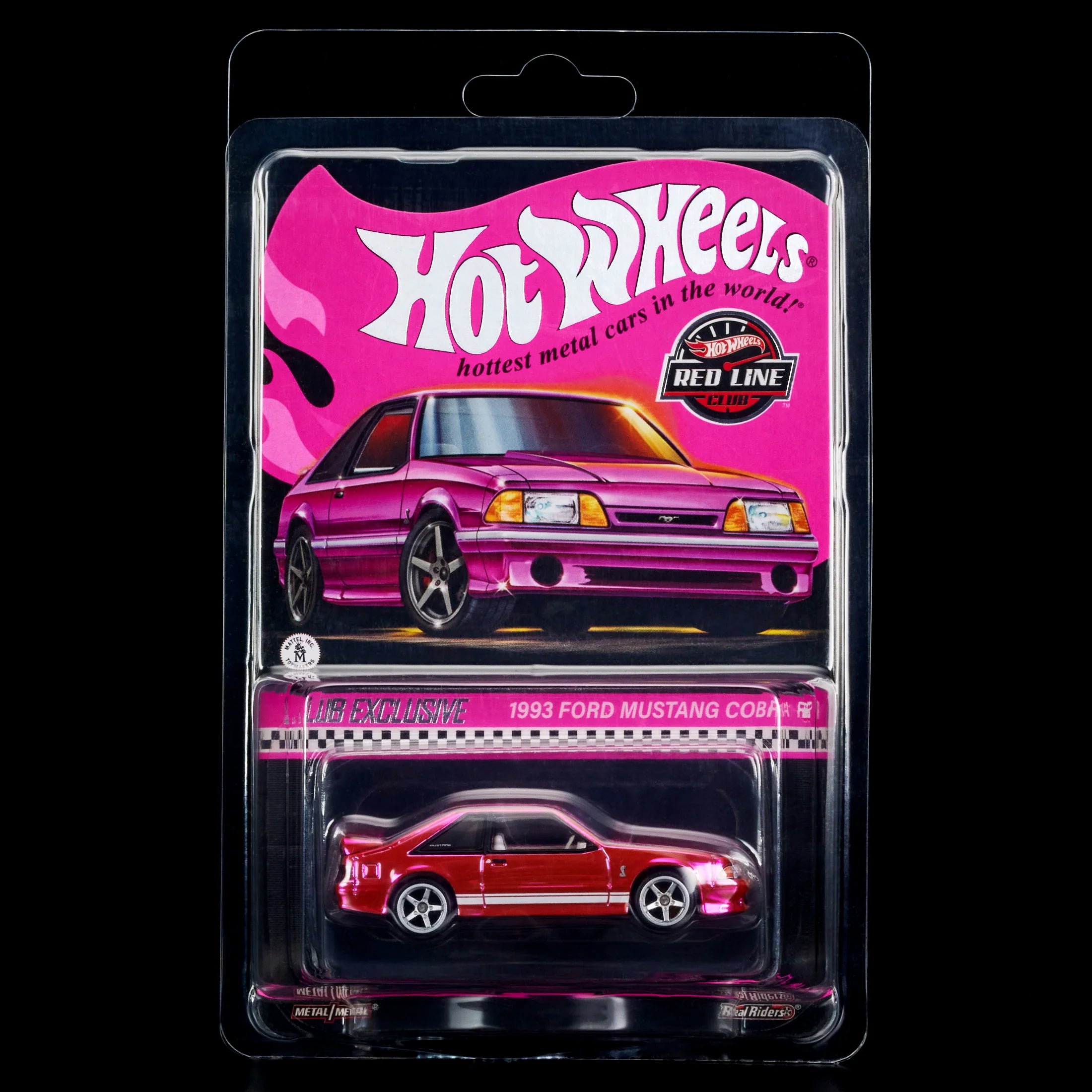 RLC Exclusive Pink Edition 1993 Ford Mustang Cobra R