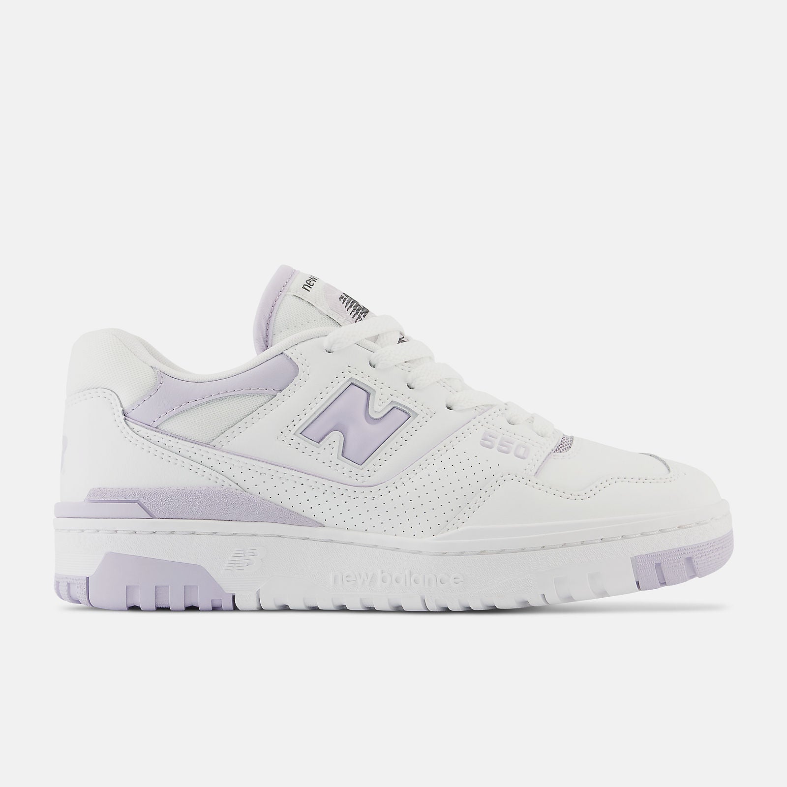 New Balance 550 White Lilac (Women's)