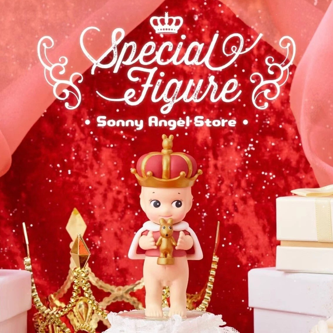 Sonny Angel Mini Figure Crown "Garnet"