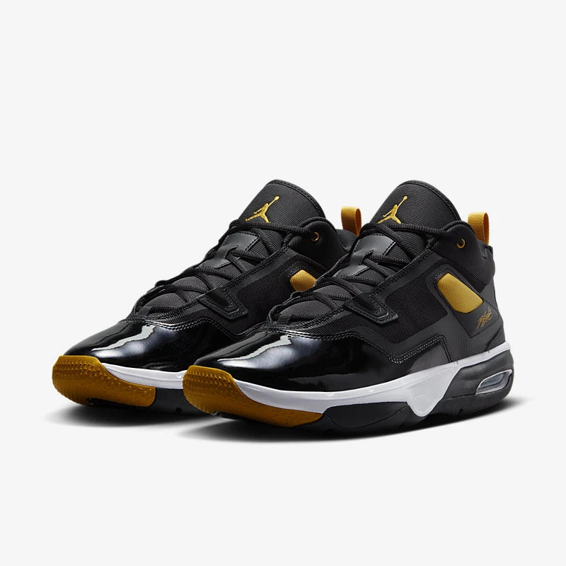 Jordan Stay Loyal 3 Black Yellow Ochre