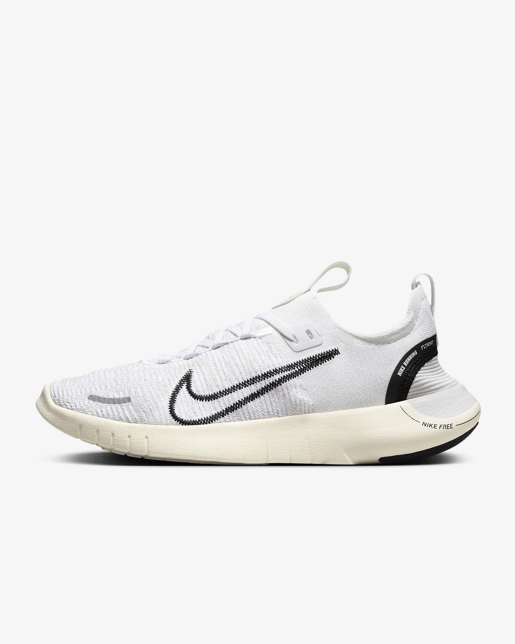 Nike Free RN Next Nature White Black (Women's)