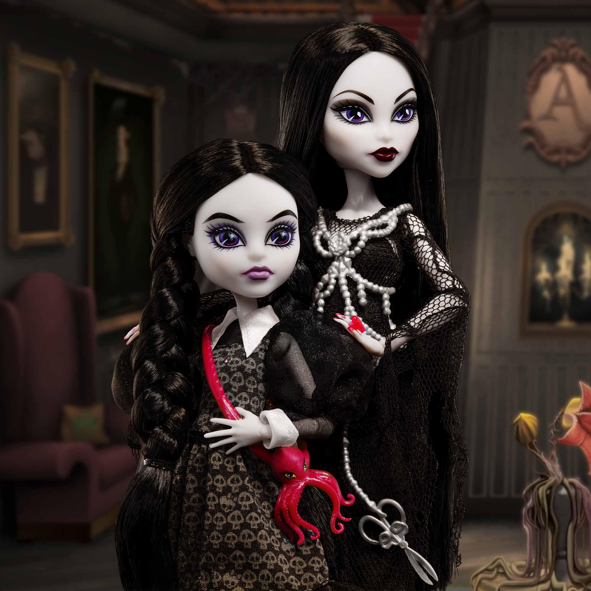 Monster High Skullector Addams Family Doll Two-Pack