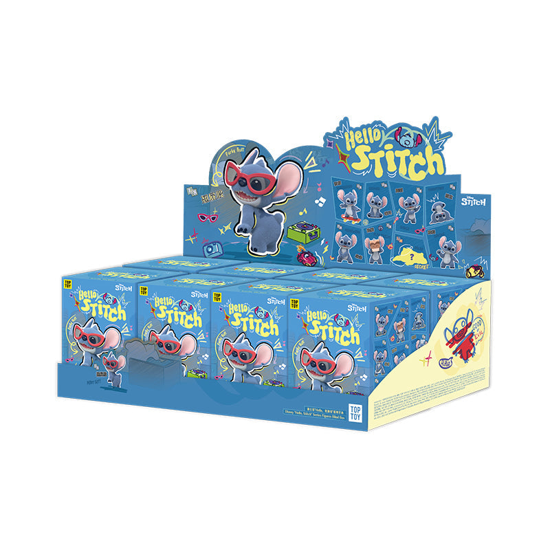 TOPTOY Disney Stitch HELLO Stitch Series Figures Blind Box