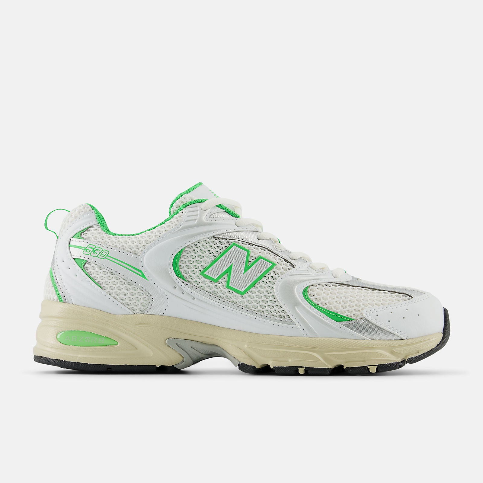 New Balance 530 White Palm Leaf