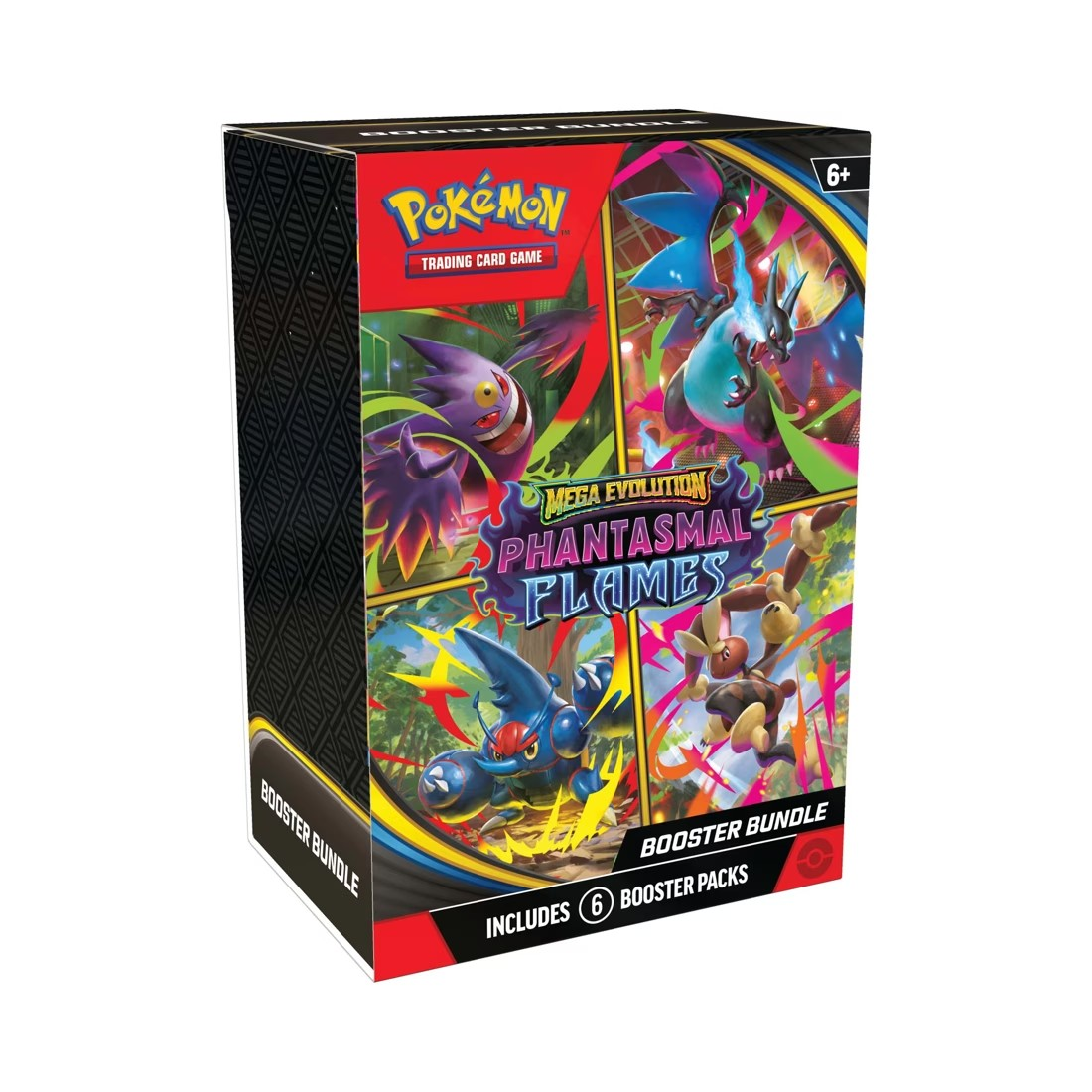 Pokemon Trading Card Game: Mega Evolution - Phantasmal Flames Booster Bundle