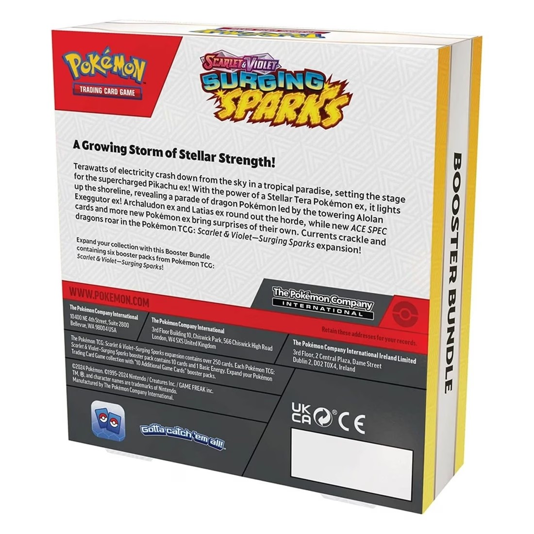 Pokemon Trading Card Game: Scarlet & Violet Surging Sparks Booster Bundle