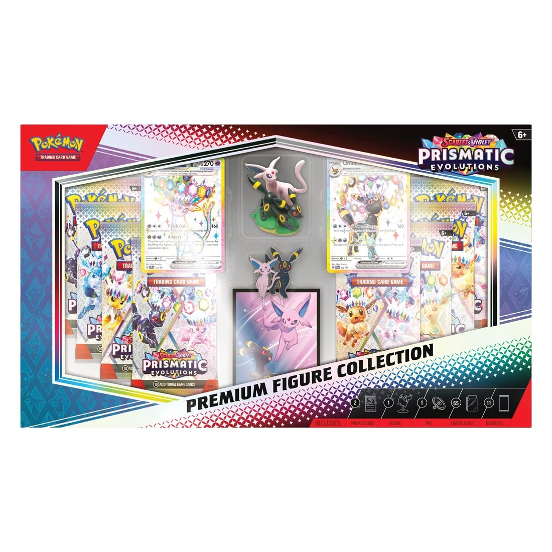 Pokemon Trading Card Game: Scarlet & Violet - Prismatic Evolutions Premium Figure Collection